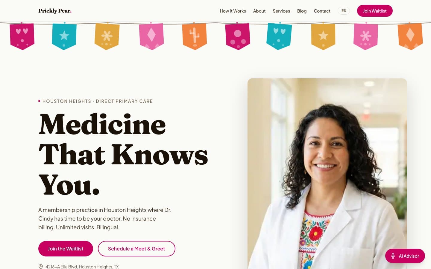 Prickly Pear Family Medicine — intelligence system by Blynk Studio