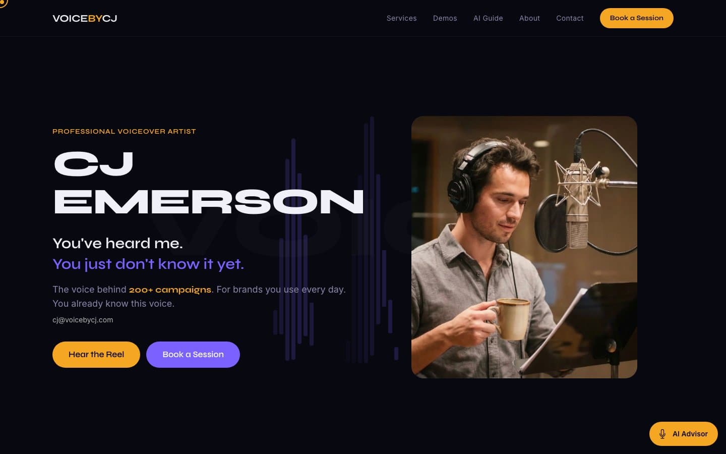 Voice by CJ — intelligence system by Blynk Studio